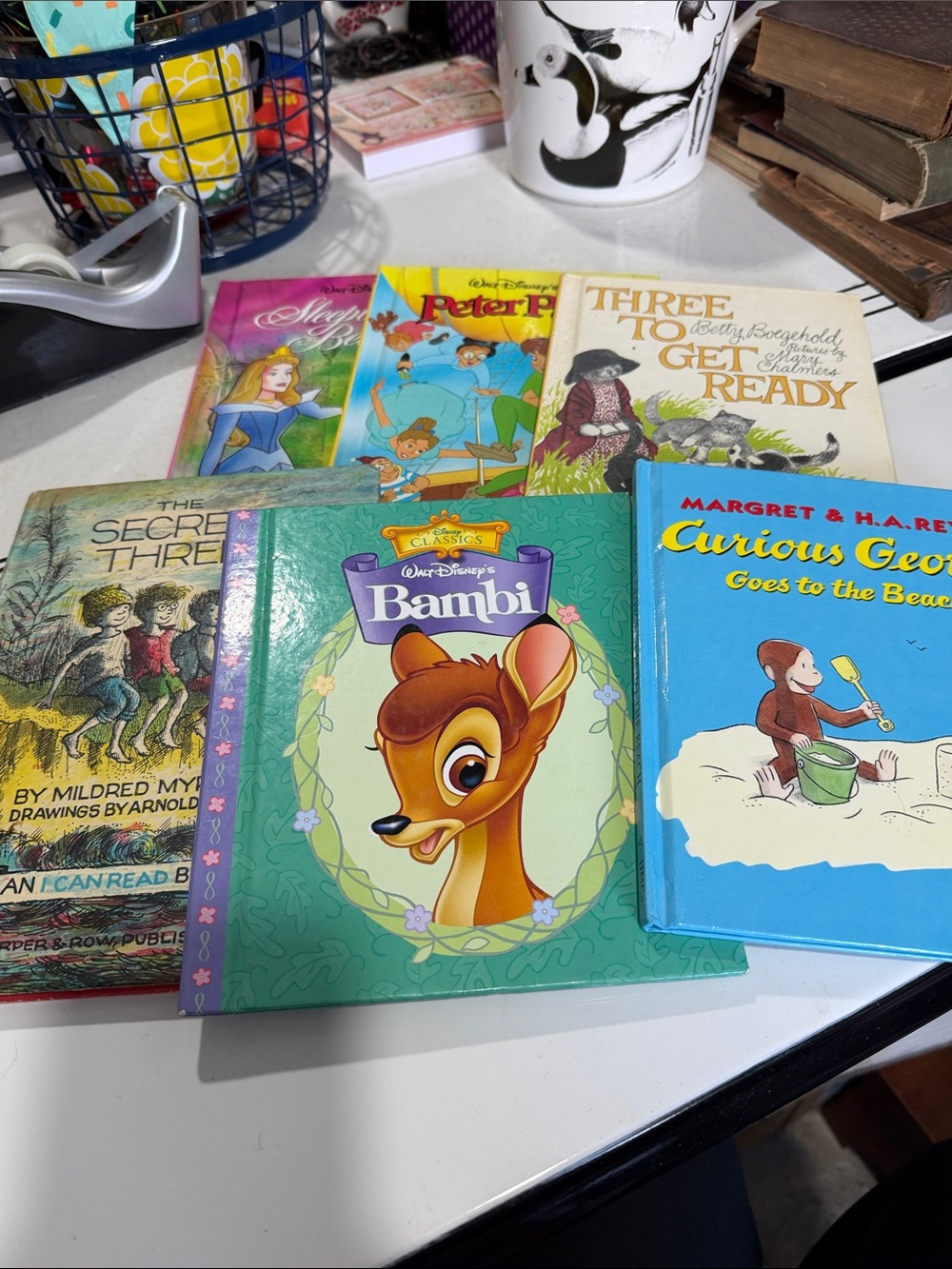Lot of 6 Children’s Books (Junk Journals)
